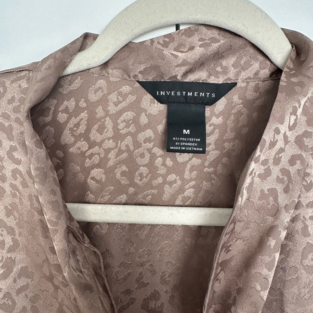 Leopard Print Blouse - image 3